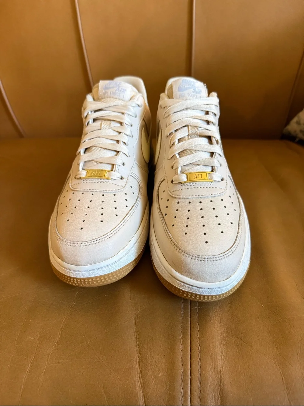Nike Air Force 1 Low Sanddrift Women’s DD8959-111 Size 9.5 - Rare And Clean